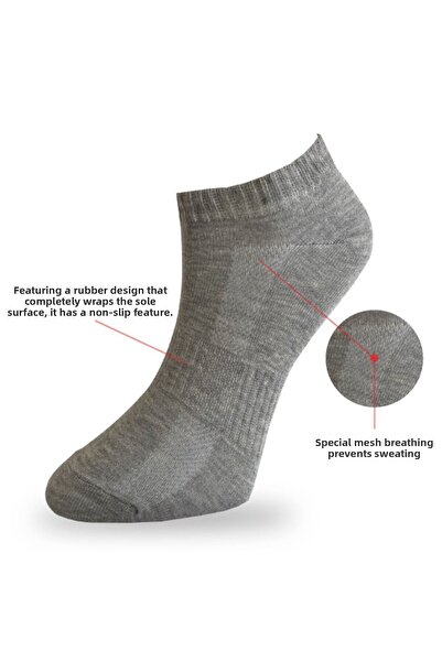 Çorap Çekmecesi Смесен пакет от 12 памучни къси чорапи