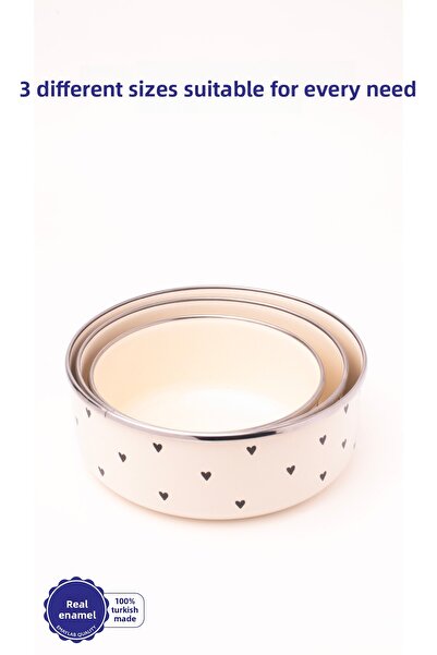 EMAYlab Black Cupid Vacuum Storage Set with Lid - Choose Use in Stoves