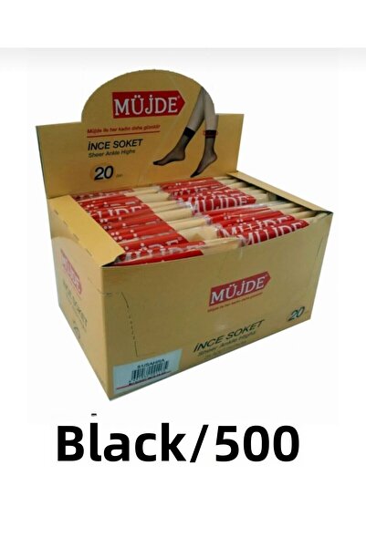 Müjde 12 Συσκευασία 20 Κάλτσες Thin Sock Tulle