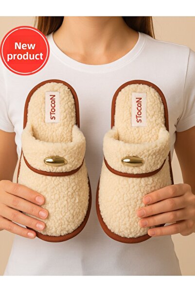 STOCON Πακέτο 3 τεμαχίων Yumoş Γυναικείες χειμερινές παντόφλες για το σπίτι Παντόφλες προίκας Παντόφλες δώρου Παντόφλες σπιτιού STC1158