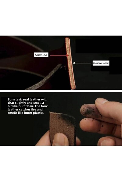 Deribond Ανδρική ζώνη από γνήσιο δέρμα