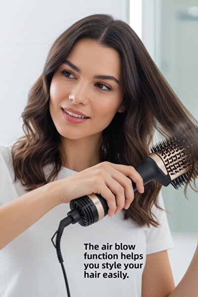 Sinbo Shd-1731 - 3 in 1 Hair Styler and Air Blow Hair Straightener Blow Dryer Comb