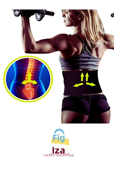 figiza Θερμική σάουνα ζώνη αδυνατίσματος λίπος μέσης κοιλιά λιώνει αδυνάτισμα ιδρώτας κορσές νεοπρένιο ύφασμα