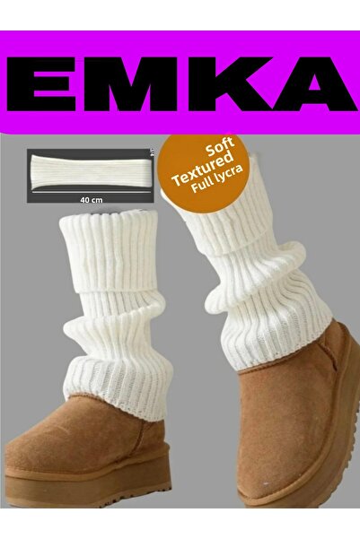 EMKA GİYİM 100% Ακρυλικό Premium Knitwear Πλεκτό Καλσόν Ποδιών Θερμότερο Ποδιών