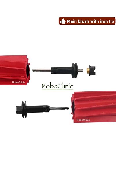 Roboclinic Perie de schimb compatibilă cu aspiratorul robot Roborock Q8 Max, Q8 Max Plus, filtru Hepa, set de mop-9 bucăți
