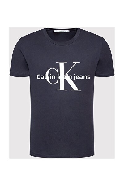 Calvin Klein Slim Fit bavlněné tričko s výstřihem Pánské tričko J30j320935 Chw