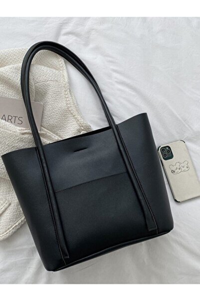 Katusa Μαύρη τσάντα ώμου κουταβιού