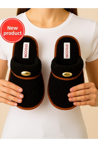 STOCON Yumoş Women's Winter House Slippers Dowry Slippers Gift Slippers Houseslippers 1143