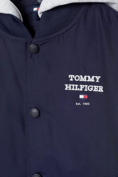 Tommy Hilfiger Sötétkék férfi dzseki TH LOGO BOMBER JACKET