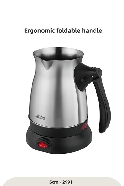 Sinbo Scm-2991 Electric Coffee Pot Turkish Coffee Machine (Folding Handle)