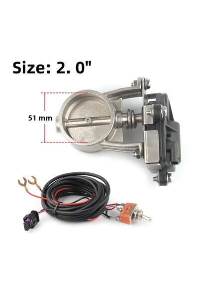 Choice صمام التحكم في العادم الكهربائي مقاس 2.0 بوصة 2"/2.25"/2.5"/2.75"/3" ص...