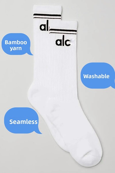 UZN SOCKS Ola Çorap Εξαιρετικά άνετες κάλτσες χωρίς ραφή από λύκρα κάτω από το γόνατο |   Βαμβακερό & μαλακό υφή |   Κολεγιακές κάλτσες