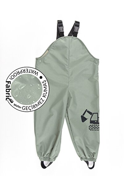 Denokids Kepçe Boy's Waterproof Rainsuit