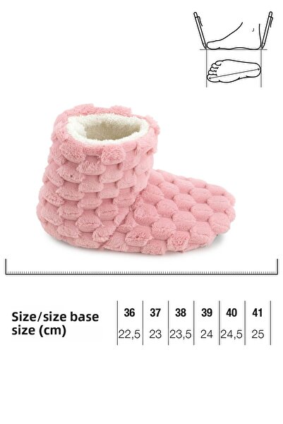 GEZER Women's Winter Silent Sole Home Slippers Boots