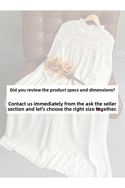 Molly Nelly Γυναικείο μακρύ καλοκαιρινό φόρεμα μουσελίνας με βολάν με λεπτομέρεια