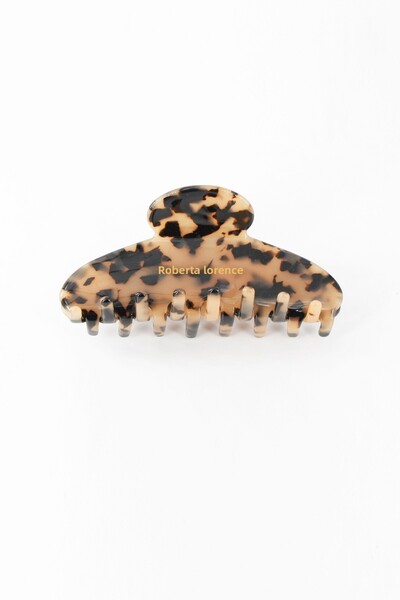 Roberta Lorenz Written Leopard Print High Quality Latch Buckle/ 10 cm