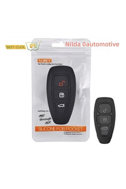 Nildaoto Focus Fiesta Kuga Mondeo Bmax Cmax Smax Husa pentru chei din silicon