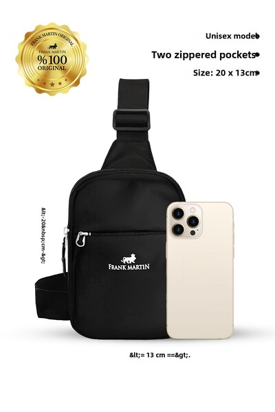 Frank Martin Lisbon Original Unisex Daily Adjustable Strap Sports Cross Hand Chest and Shoulder Bag 140-011