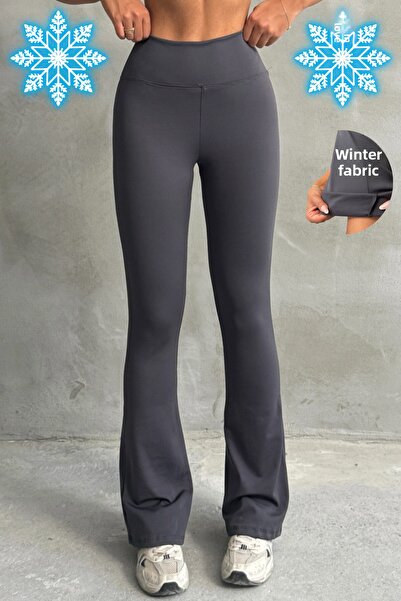 Nordmende Női téli polár bélésű, magas derekú, karcsúsító, spanyol szárú leggings