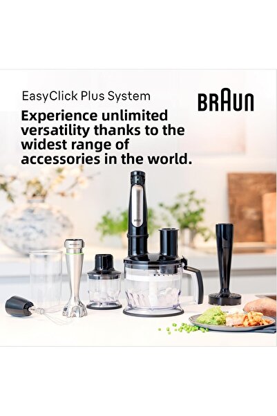 Braun Mq7045X Multiquick 7 1000 W Hand Blender Set