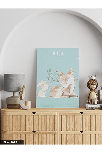 Evinemoda Pictură pe pânză pentru copii dintr-o singură bucată