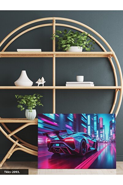 Evinemoda Еднопарчева картина върху платно за кола