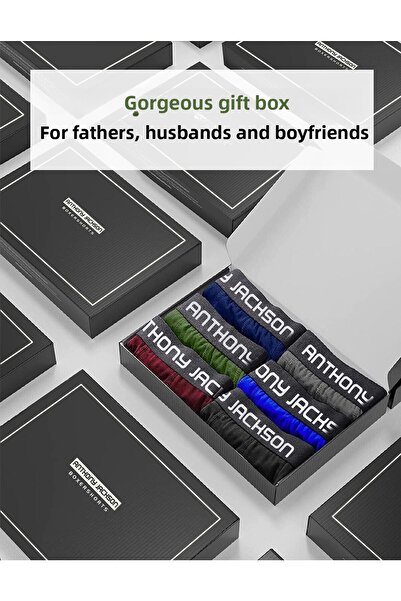 ANTHONY JACKSON Lycra Box 6 Premium Ανδρικό Boxer Merlin