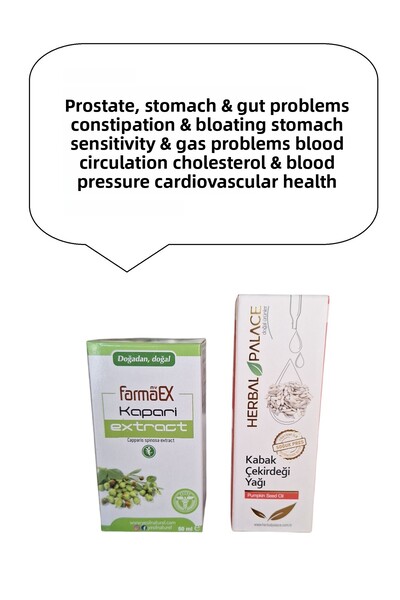 Herbal Palace Kapari Extract 50 ml & Pumpkin Seed Oil 50 ml ()