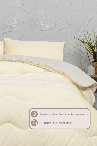 Elart Victor Comfort Sleeping Set Double Wellsoft 3 Pieces (195X215 cm) Cream