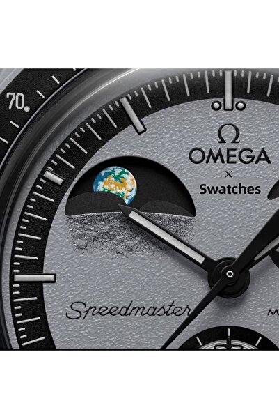 Swatch Omega Bioceramic Moonswatch - Mission to Earthphase So33M700