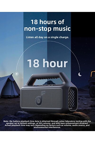 Anker Soundcore Boom 2 Black Loudspeaker