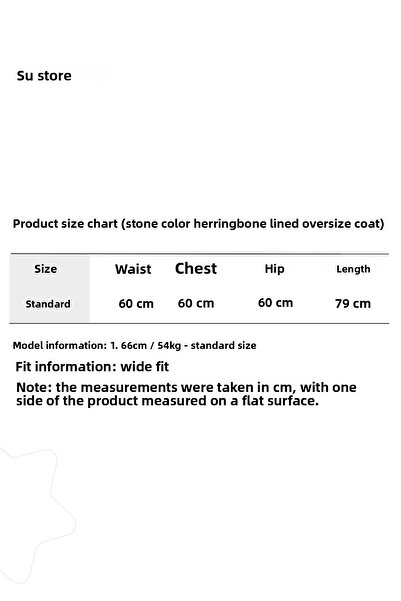 Sue Store Palton supradimensionat din cașmir, căptușit cu spatele de pește de culoarea pietrei