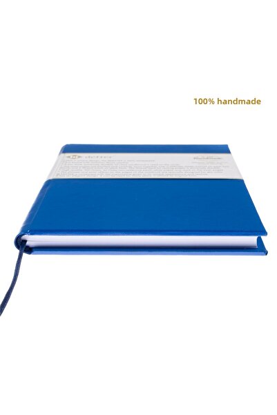 BİDEFTER Music Notebook (Left-Handed) 100% Handmade, Hand Stitched, 2026 Special Collection – Thermo Leather – A/5
