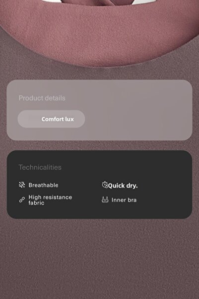 Oysho Comfortlux overlay tank top