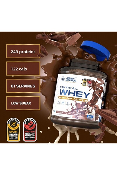 applied nutrition Critical Whey Protein 2kg Chocolate Flavored