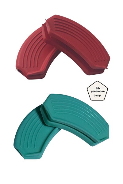 5Gen Tasarım Σετ λαβών σιλικόνης (Λαβή για τηγάνι) (2 σετ, το καθένα περιλαμβ...