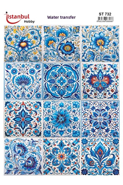 İstanbul Hobi ورق نقل مائي 25×35 سم ST-733