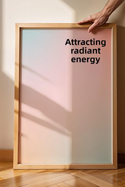 Saturn Protejează-ți energia Tablou înrămat Aura Energy Colors - Protejează-ț...