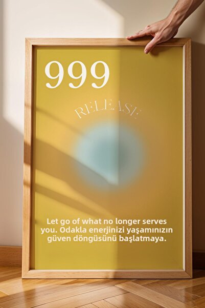 Saturn Angel No 999 Release Pictură înrămată cu cadru Încălțează numerele Îng...