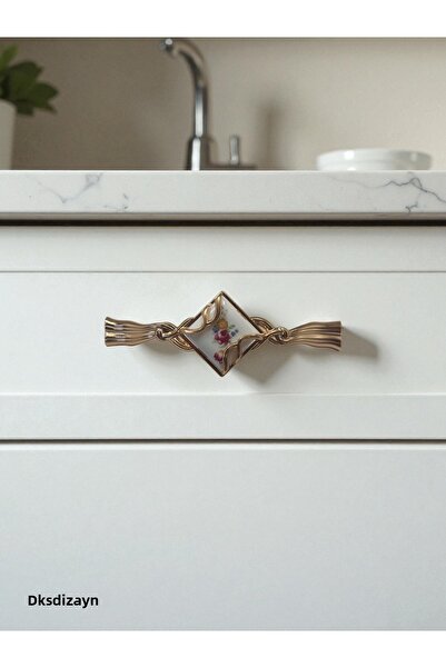 DKSDİZAYN Milano 160 mm Porcelain Handle - Special Production - Limited Quantity - Furniture Drawer Kitchen Cabinet Handle