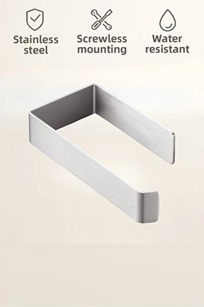 bulut art حامل ورق التواليت اللاصق المصنوع من الفولاذ المقاوم للصدأ |   تركيب...