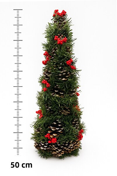 Waldern Decorative natural pyramid ornament 50 cm christmas ornament