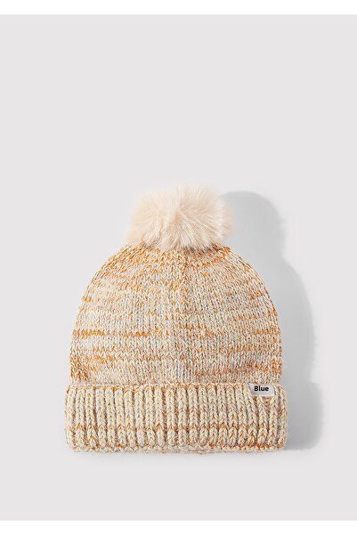 Mavi Orange Beret with Pompom 1912799 -82676