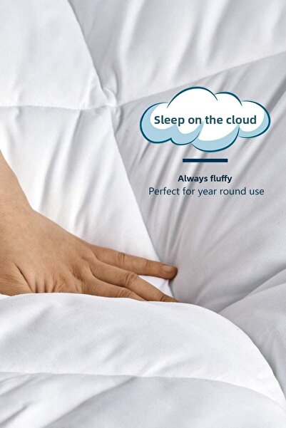 Formeya White Soft Winter Single Quilt 155*215 cm