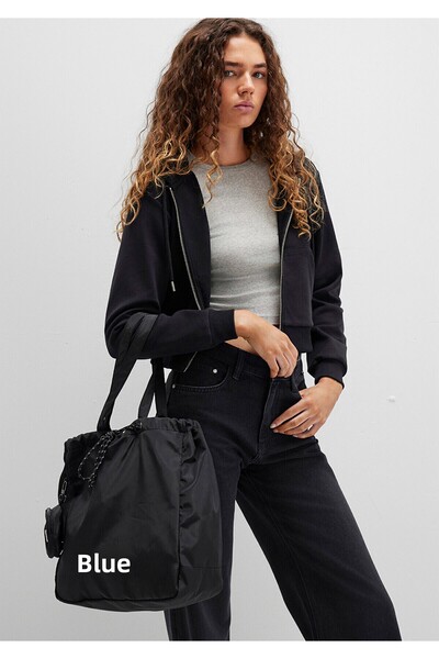 Mavi Black Shoulder Bag with Logo Detail 1911306 -900