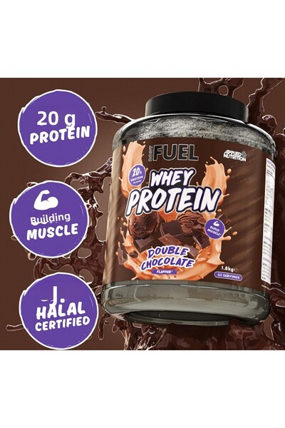 applied nutrition Bodyfuel ™   Whey Protein 1.8kg Double Chocolate Flavored