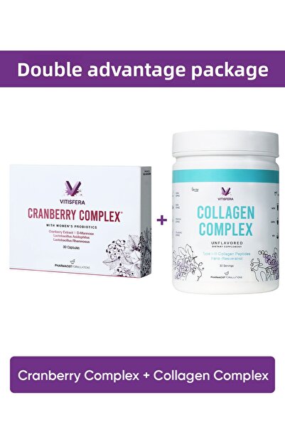 Vitisfera Dual Advantage Package 6 (Cranberry Complex + Collagen Complex)