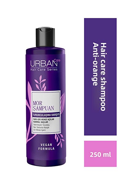 Urban Care Anti-Orange Purple Hair Care Shampoo-250 Ml-Sulfate