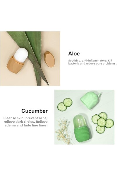 Acousticworld Ice Face Roller - Îngrijirea pielii