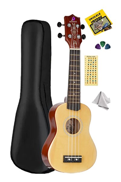 rennes Soprano Natural Ukulele (Outlet)